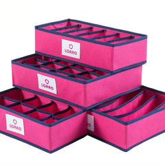 4 in 1 per set Foldable Storage Box