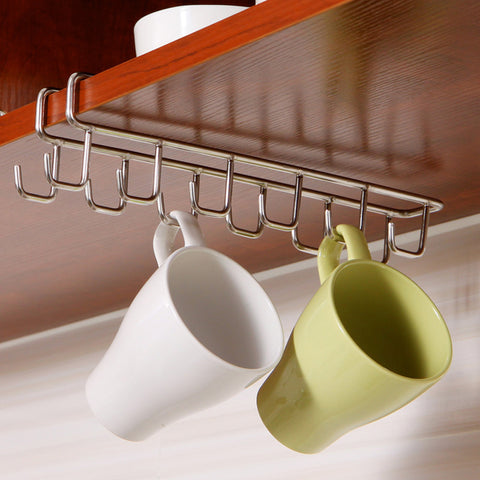 Cupboard Hanging Hook Shelf
